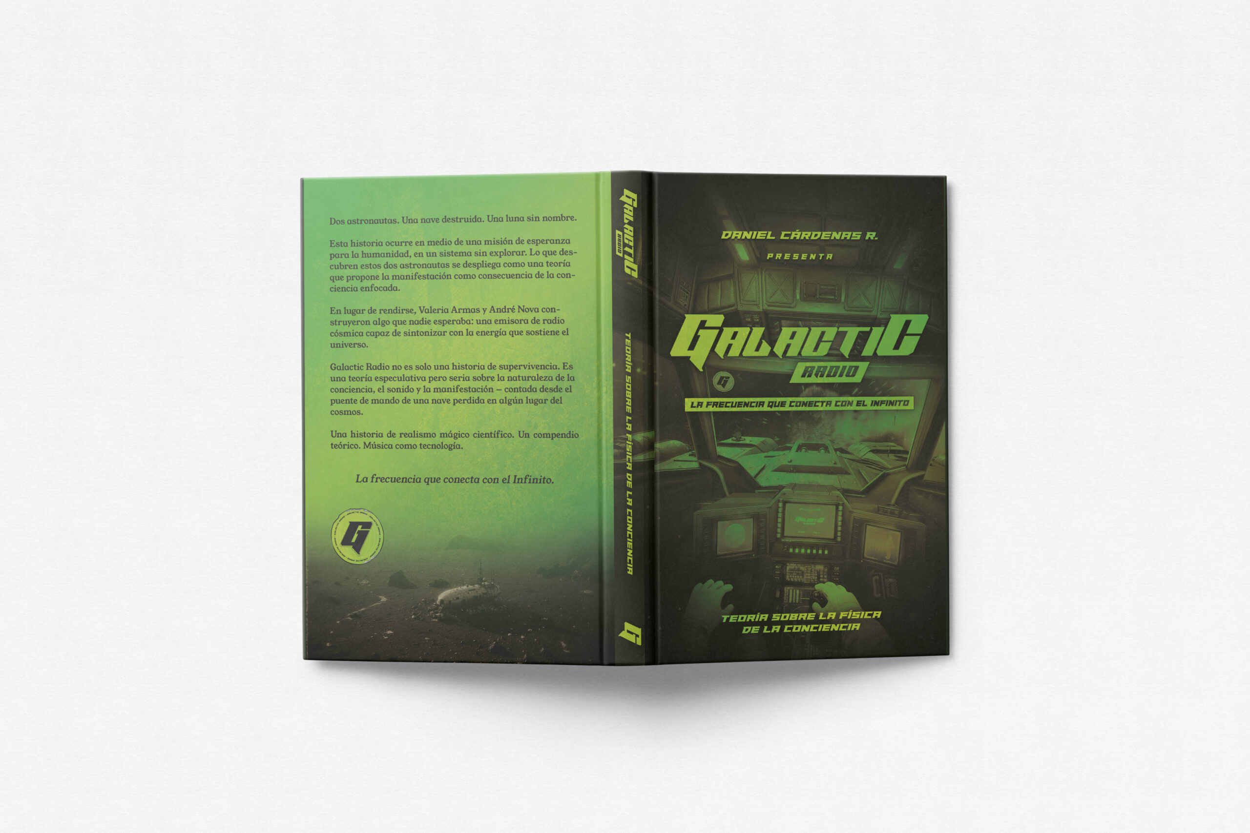 Galactic Radio — Interior del libro